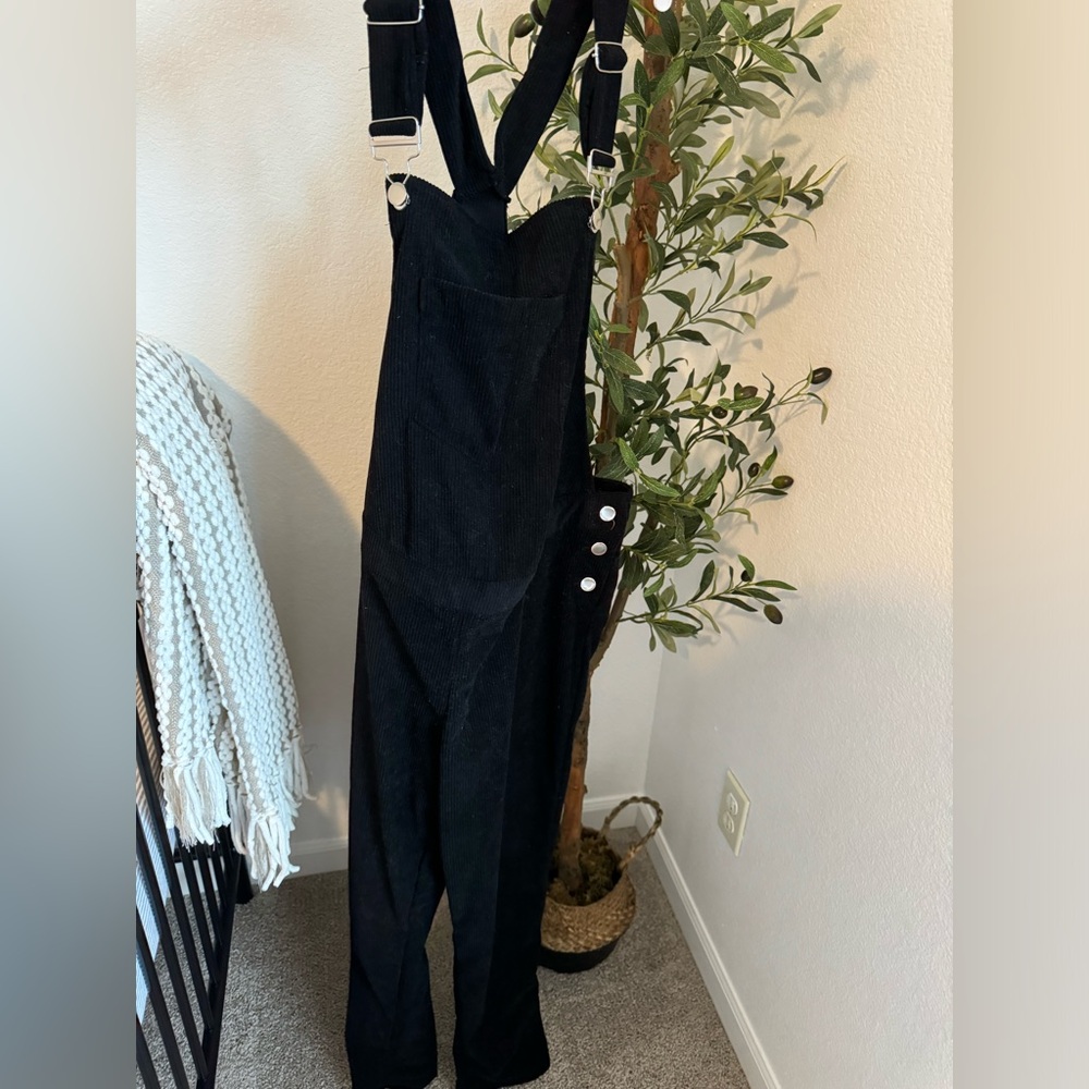Corduroy maternity overalls that I only wore once!